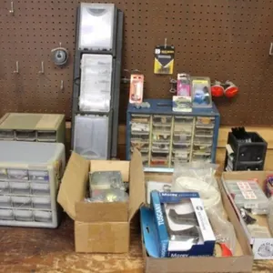 Hardware Storage Boxes & Lots of Misc. Hardware