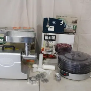 Dehydrator, Meat Packing System & Meat Grinder