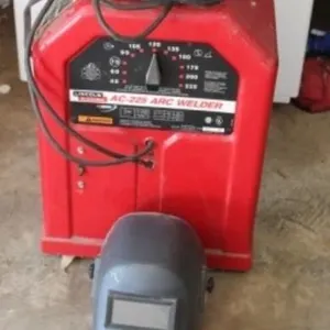 Lincoln Electric AC-225 Arc Welder & Helmet