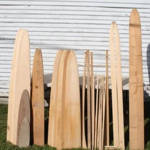 Various Wooden Fur Stretchers/Pelt Drying Boards