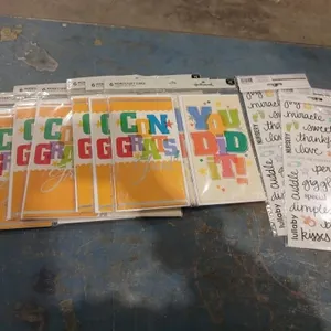 Money/Gift cards & stickers