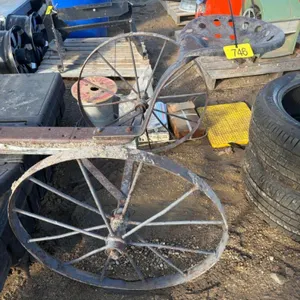 Steel wheel cart