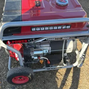 Power 12,000 watt gas generator w/35 hrs