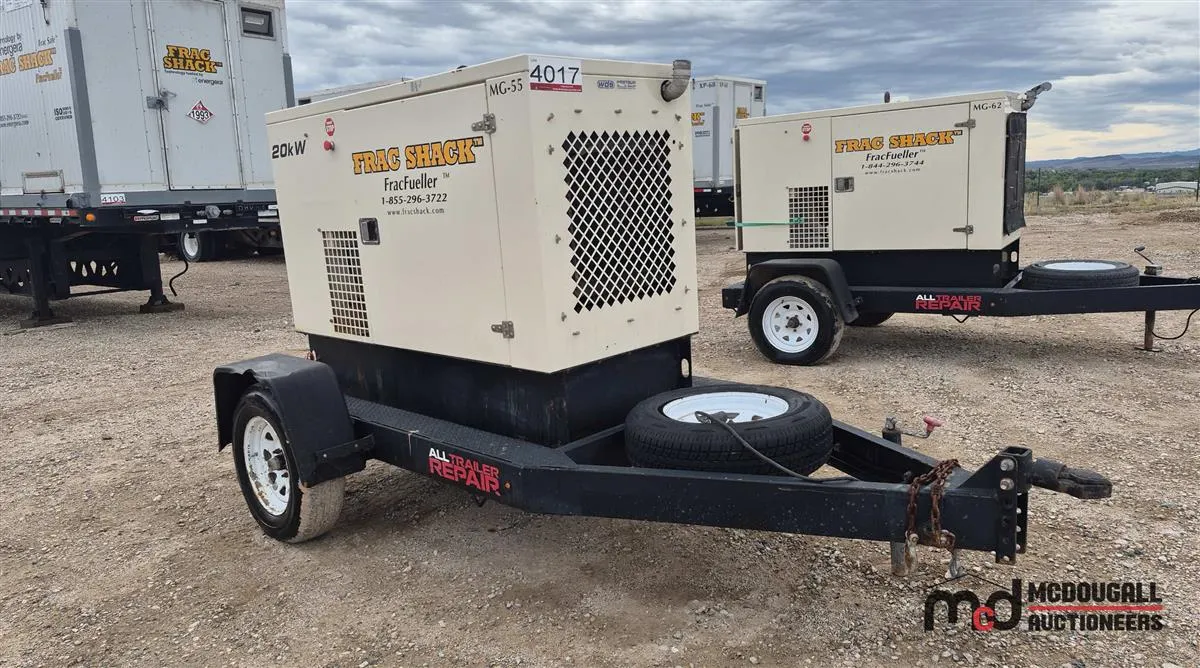 Frac Shack FracFueller 20 kW Generator Trailer
UNRESERVED