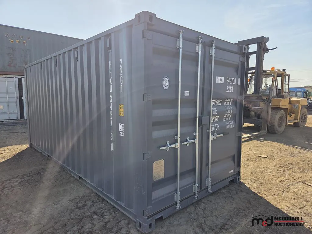 2026 20' Shipping Container
UNRESERVED