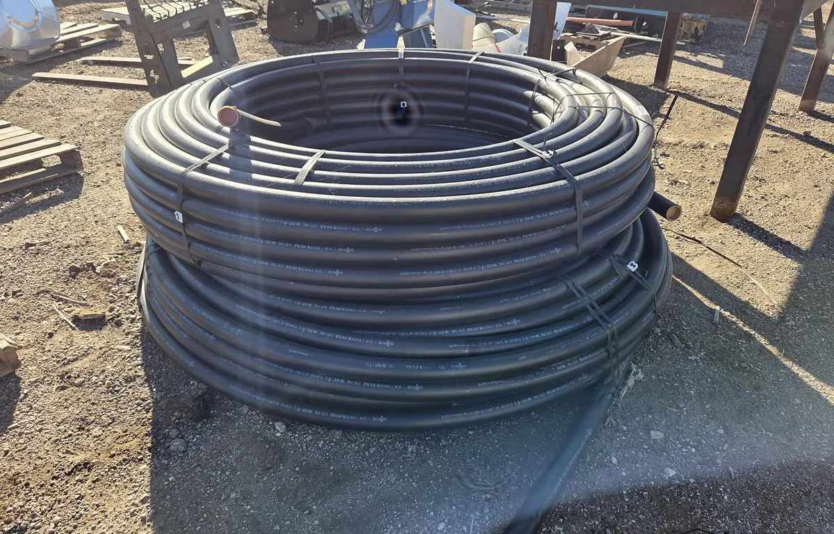 (2) 500' of 2" Coiled Black Polyethylene Pipe
UNRESERVED