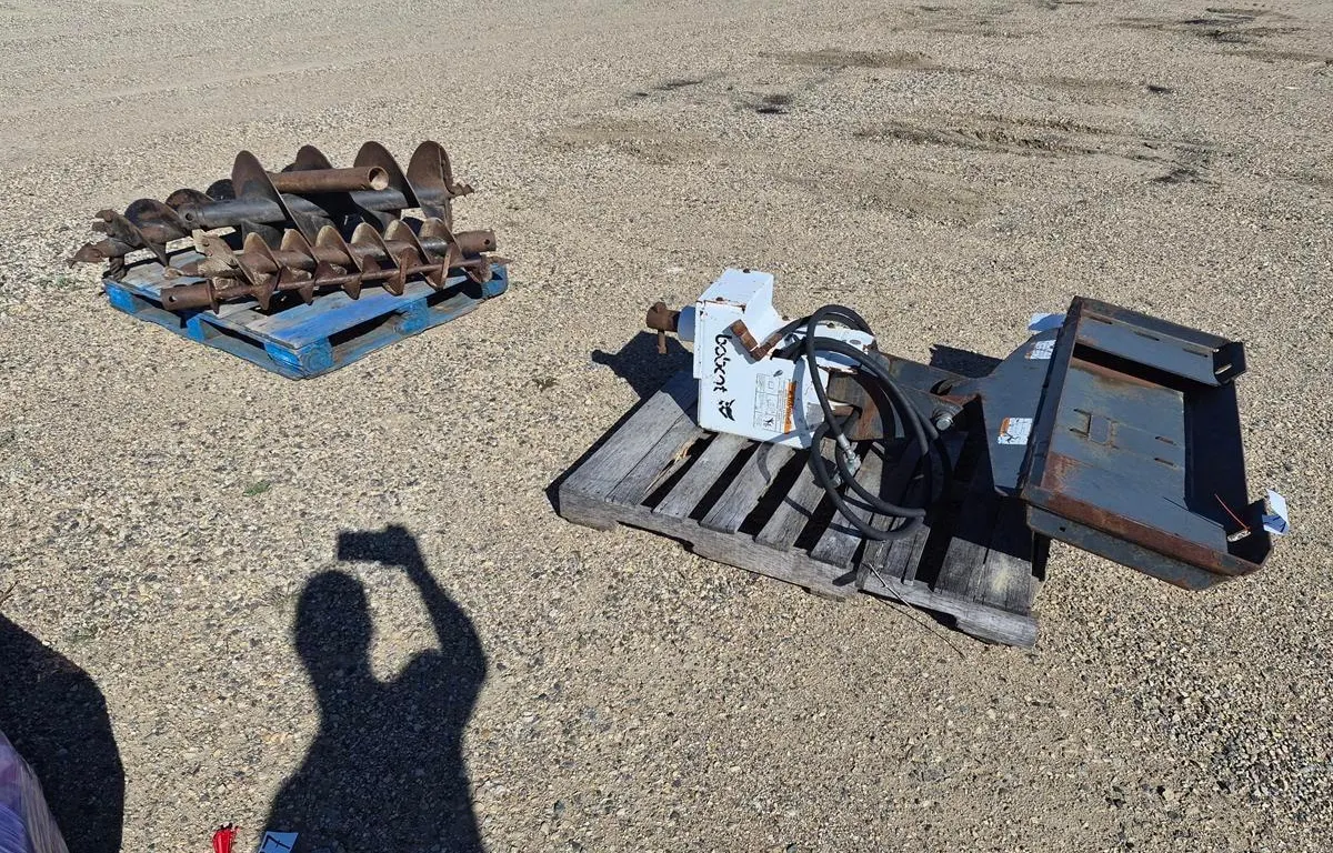 Bobcat Auger Drive & Auger Bits
UNRESERVED