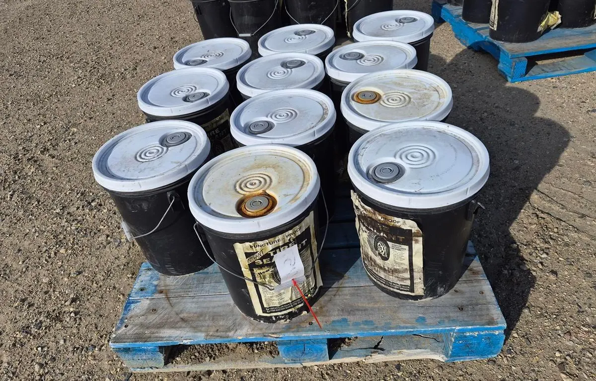 Pallet w/ Pails of Tire Sealant
UNRESERVED