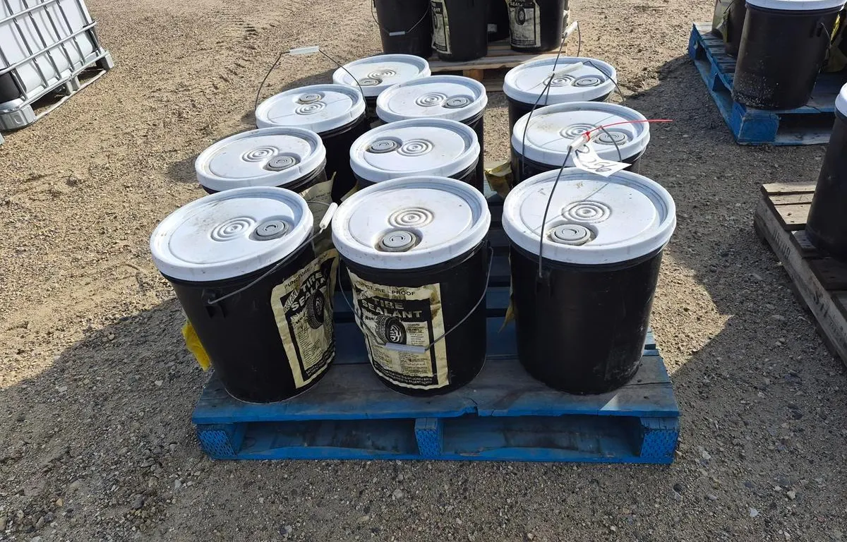 Pallet w/ Pails of Tire Sealant
UNRESERVED