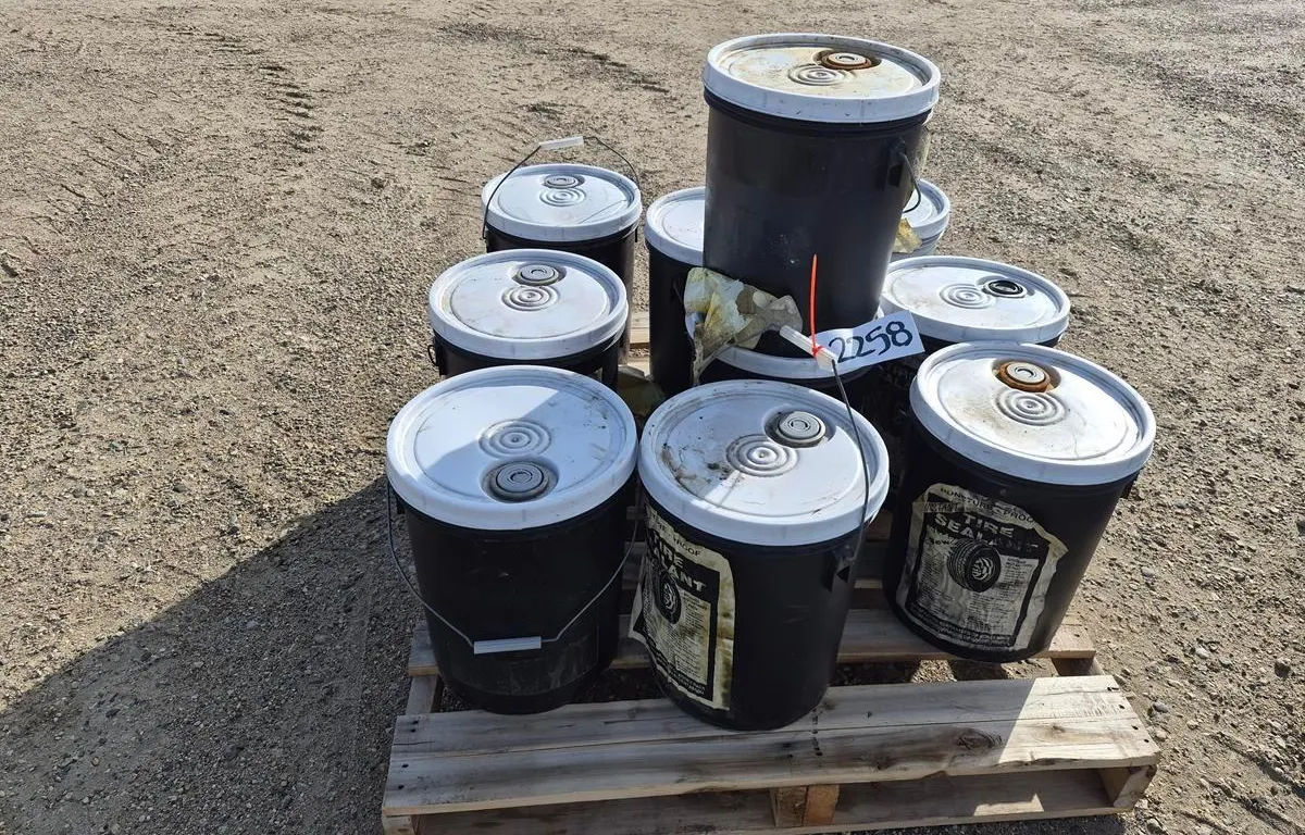 Pallet w/ Pails of Tire Sealant
UNRESERVED