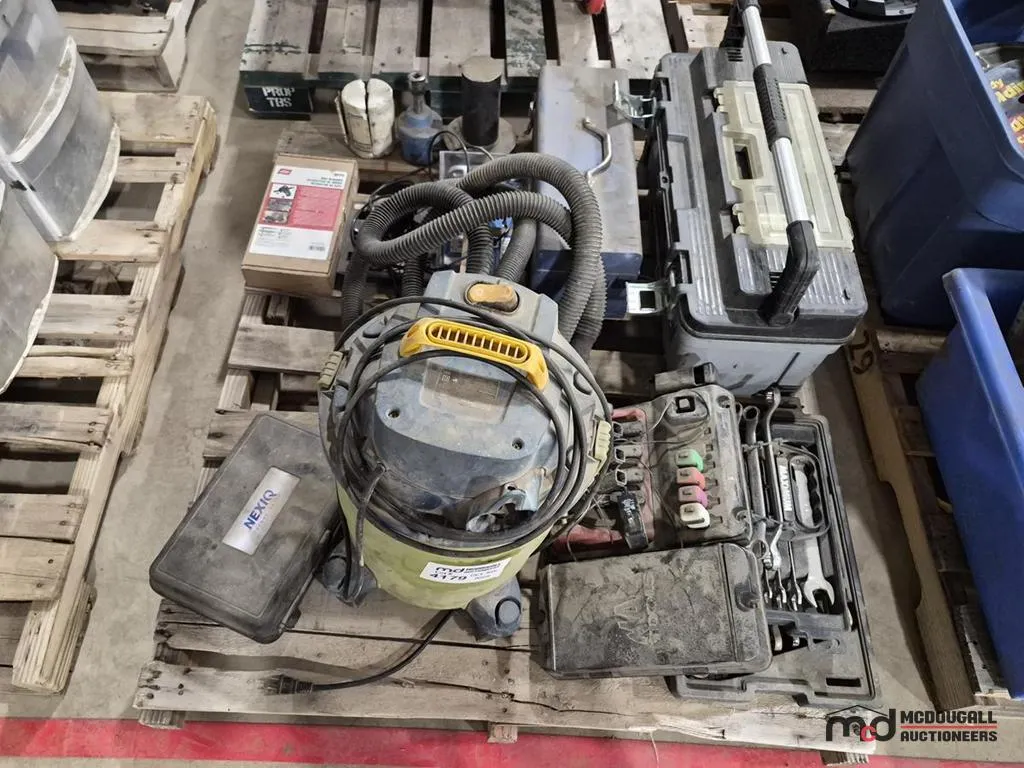 Pallet of Assorted Shop Tools and Accessories
UNRESERVED