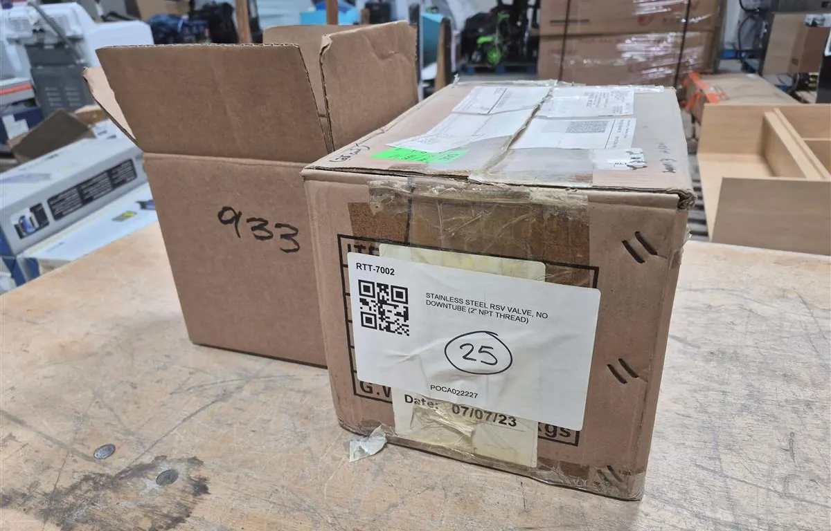 Stainless Steel RSV Valves & Air Fittings
UNRESERVED