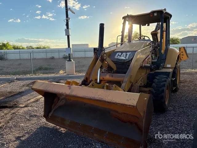 2018 Cat 415F2 4x4 Backhoe Loader (Inoperable)