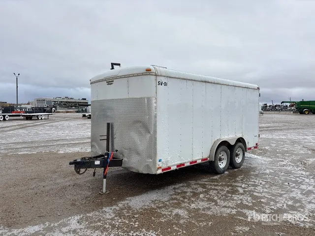 2015 Forest River 16 ft T/A Boiler/Steamer Enclosed Trailer