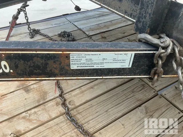 2017 Lone Wolf Trailer Co. Utility Trailer