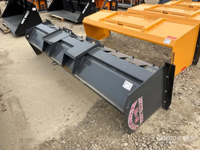 2026 Industrias America G-10 120 in Skid Steer Snow Pusher (Unused)