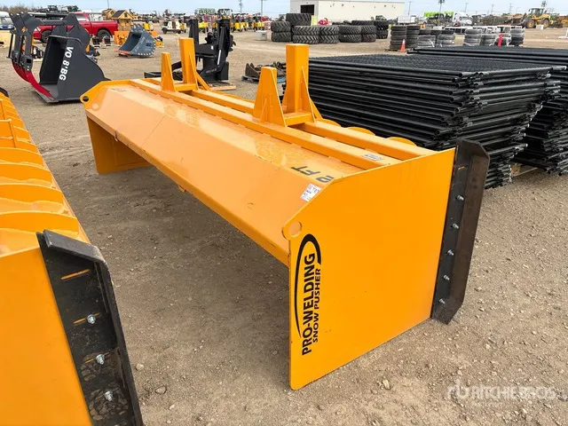 2026 Industrias America 12FT 12 ft Snow Pusher - Fits Wheel Loader