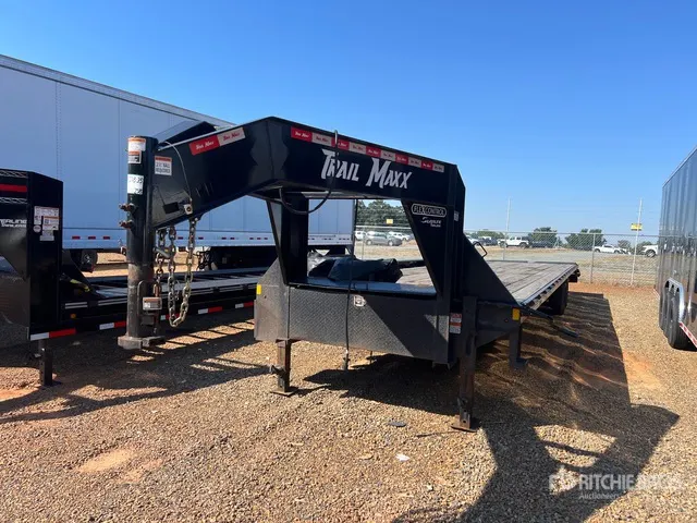 2024 Trailmaxx МАХ210S-40 40 ft T/A Gooseneck Equipment Trailer