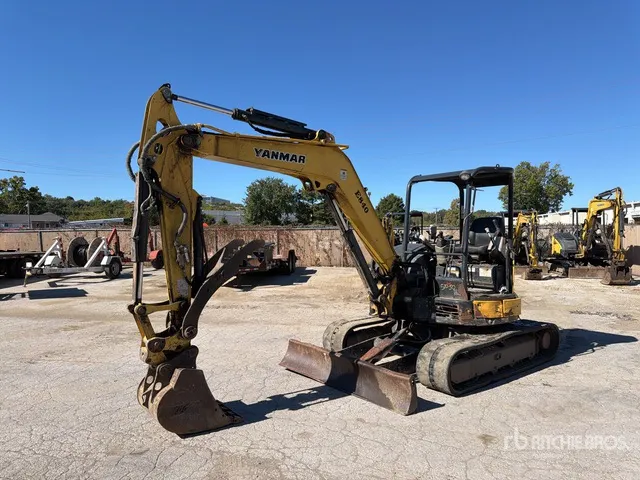 2015 Yanmar ViO55-6A Mini Excavator
