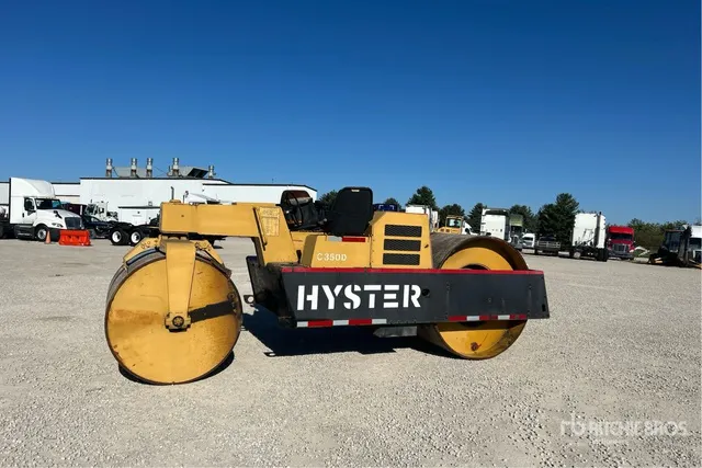 Hyster C350D Double Drum Roller