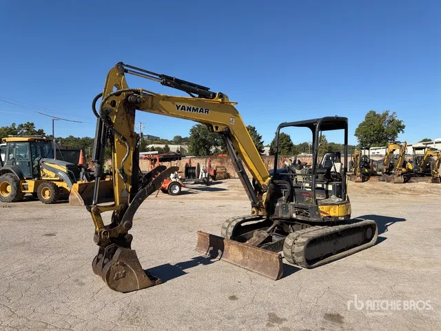 2015 Yanmar ViO55-6A Mini Excavator