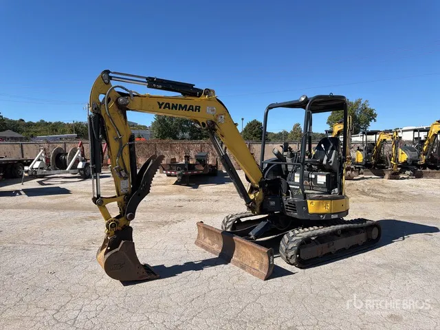 2019 Yanmar ViO35-6A Mini Excavator
