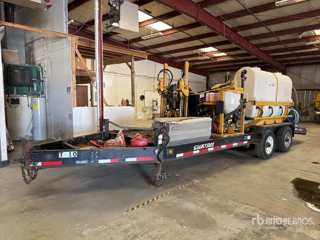 2015 Vermeer D20X22II Directional Drill w/2015 Lucon 12T192XSBW Trailer