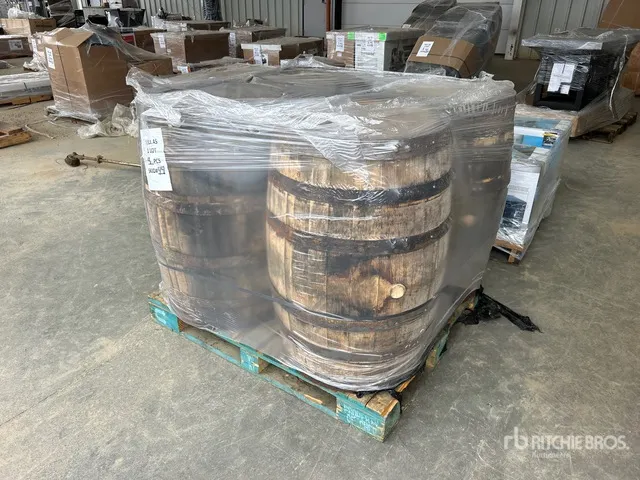 Quantity of (4) Whiskey Barrels