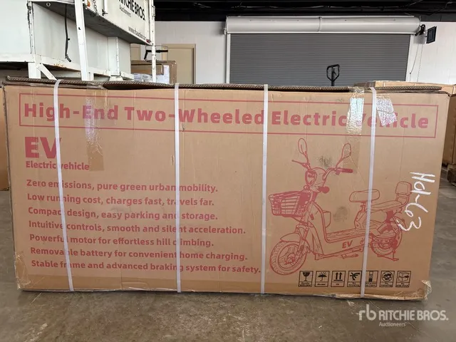 2026 EV-BLACK Electric Scooter (Unused)