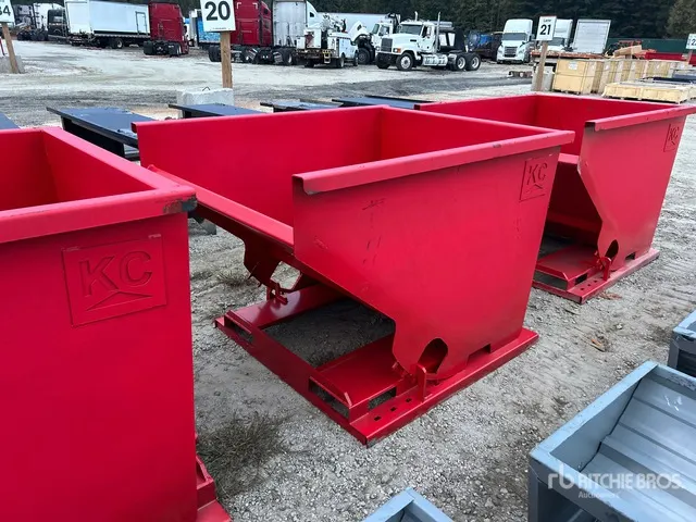 2026 Kit Containers 2.0YFT-SDH 5 ft 2.5 in Self-Dumping Hopper