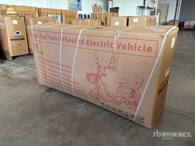 2026 EV-BLACK Electric Scooter (Unused)