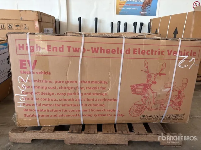 2026 EV-BLACK Electric Scooter (Unused)
