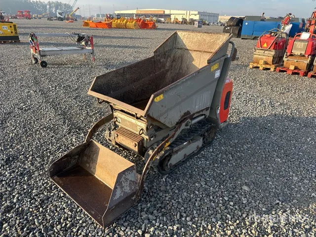 2017 Wacker Neuson DT08 Stand-On Self-Loading Crawler Dumper