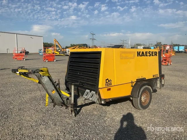 2012 Kaeser M122 Mobile Air Compressor (Inoperable)