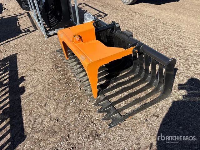 2026 Kit Containers QT-SG-S76-V3 76 in Skid Steer Grapple (Unused)
