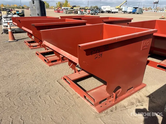 2026 Kit Containers 2.0YFT-SDH 5 ft 3 in Self-Dumping Hopper (Unused)