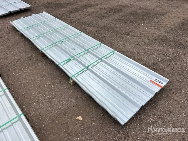 Quantity of 2026 Kit Containers 12 Ft. x 36 in. Steel R Panels (Unused)
