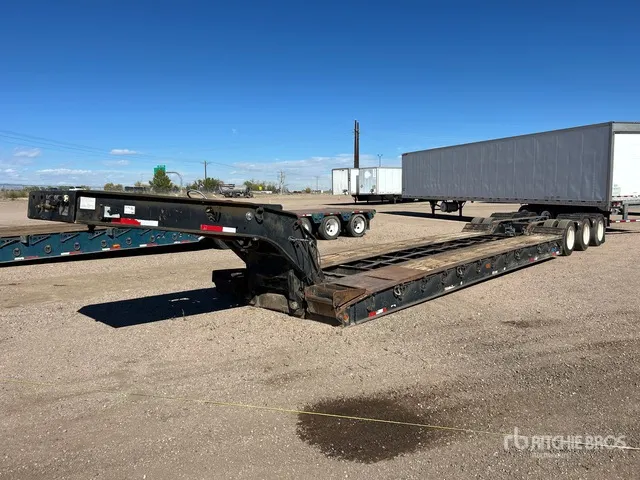 2006 Talbert 50 ton Tri/A Removable Gooseneck Lowboy Trailer
