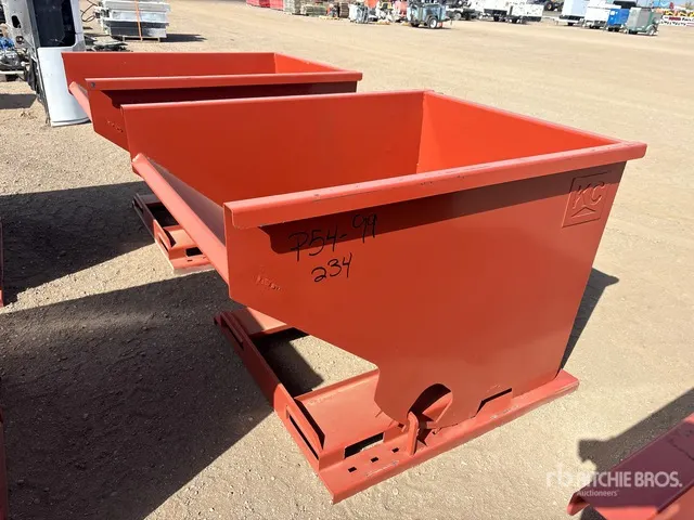 2026 Kit Containers 2.0YFT-SDH 5 ft 3 in Self-Dumping Hopper (Unused)