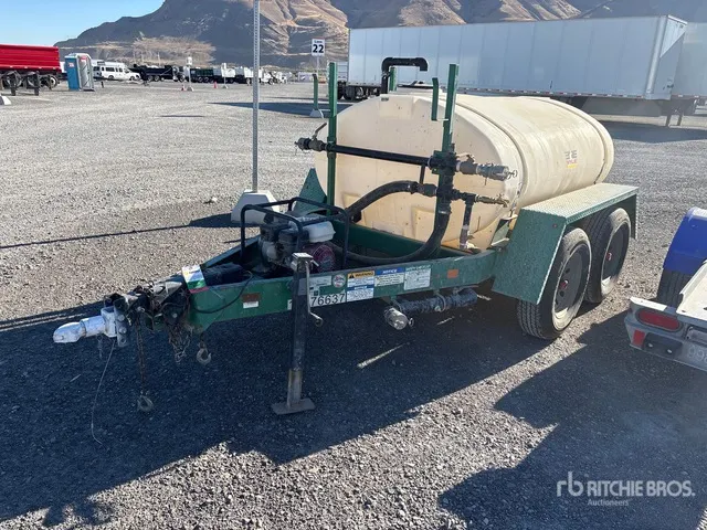 2019 WYLIE MFG EXP500LSG T/A Water Tank Trailer