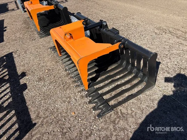 2026 Kit Containers QT-SG-S76-V3 76 in Skid Steer Grapple (Unused)