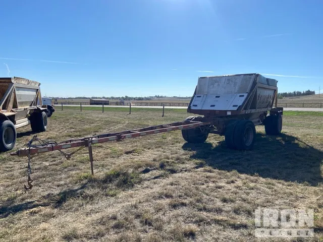 1996 Ranco 40 ft T/A Pup Belly Dump Trailer