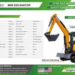 2026 VICSEC VC45 Mini Excavator (Unused)