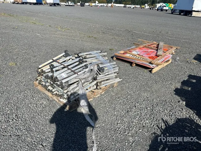 Quantity of (3) Pallets of Traffic Signs & Stands