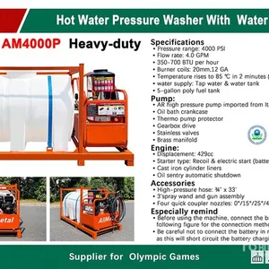 2026 KJ AM4000P Pressure Washer (Unused)