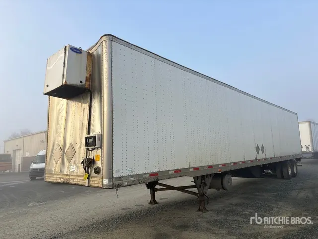 2007 Utility 53 ft x 102 in Tri/A Heated Van Trailer