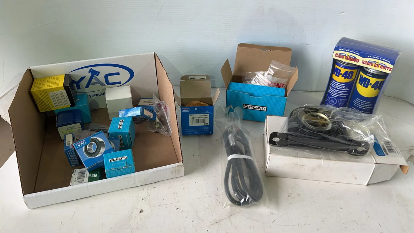 Assorted Wheel Bearings & Grease