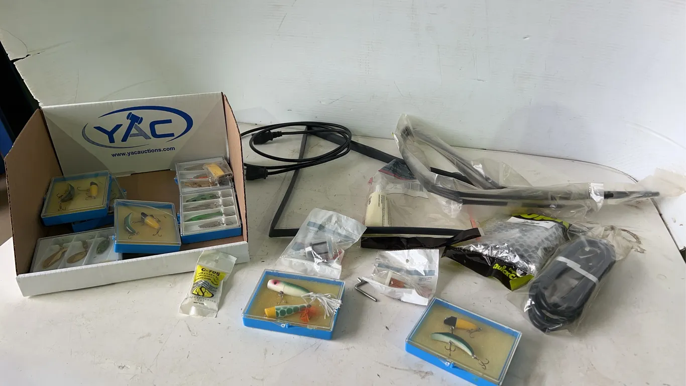 Fish Hooks, Fuel Filters, Cords, etc.