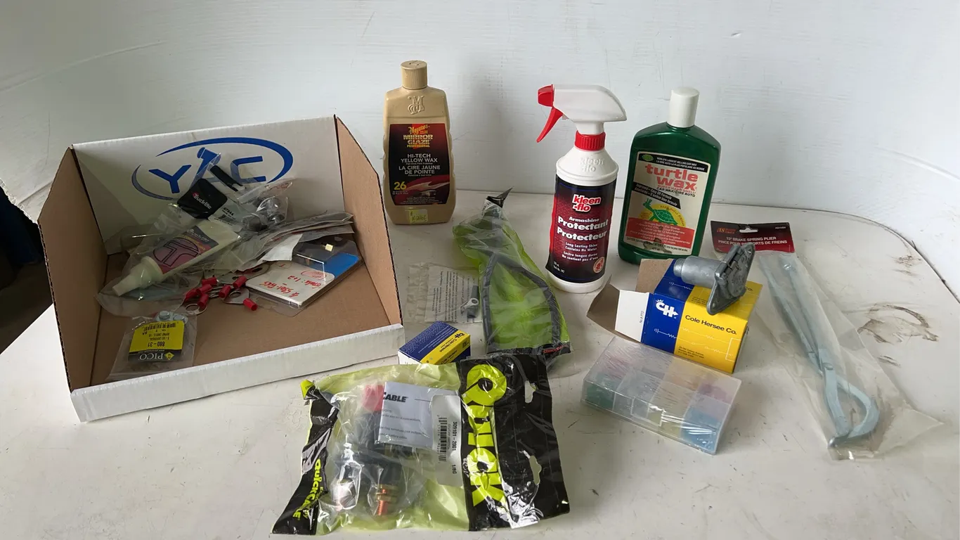 Box Of Assorted Hardware