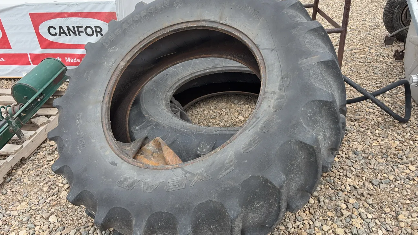 2 - 18.4-34 Tractor Tires W/ Tubes
